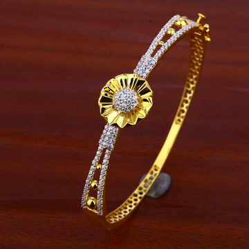 18ct Gold Cz Exclusive Bracelet LKB69