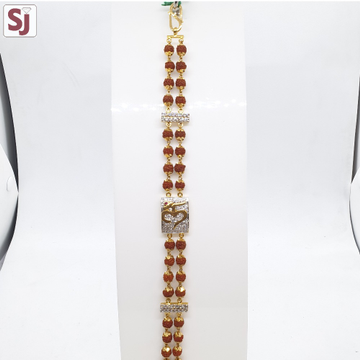 2 Line Om Rudraksh Lucky RLG-0037 Gross Weight-21....