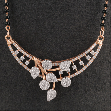 18kt rose gold pan shaped diamond mangalstra by 