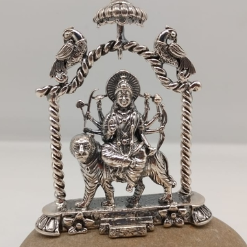 92.5 Silver Classic Maa Durga Idol by 