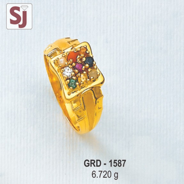 Navagraha Gents Ring Diamond GRD-1587