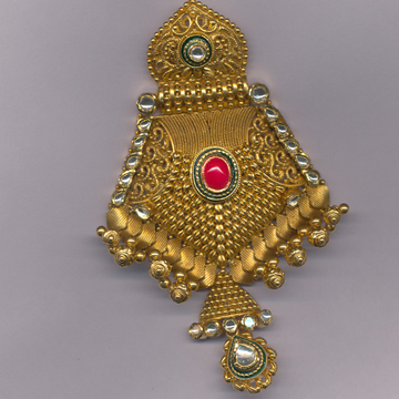 Indian Classic 916 Gold Ladies Pendant by 