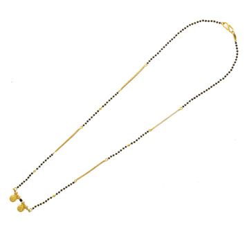 Gold mangalsutra vati design for women