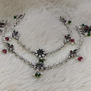 silver Antic payal by 
