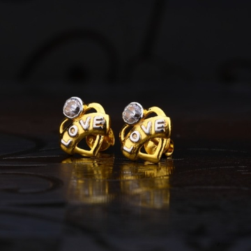 22 carat gold ladies earrings RH-LE660