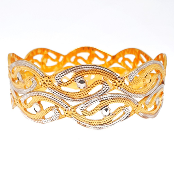 One gram gold forming designer bangles mga - bge03...