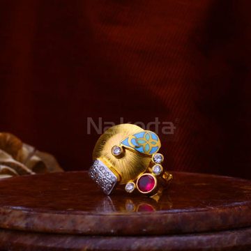 916 Gold Hallmark Gorgeous Ladies Antique Ring LAR...