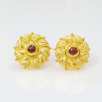 22 carat gold ladies earrings RH-LE801