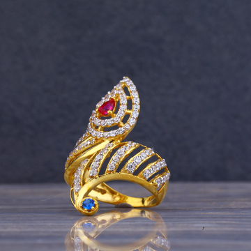 22kt Gold Exclusive Cz ring  LLR90