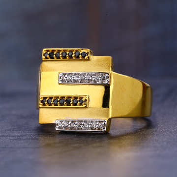 916 Gold Cz Gorgeous Men's  Ring MR662