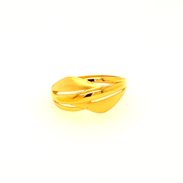 22k Gold Plain Elite Ring by 