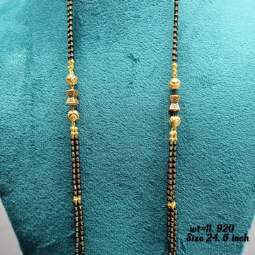 22crt Antique Mangalsutraa by Suvidhi Ornaments