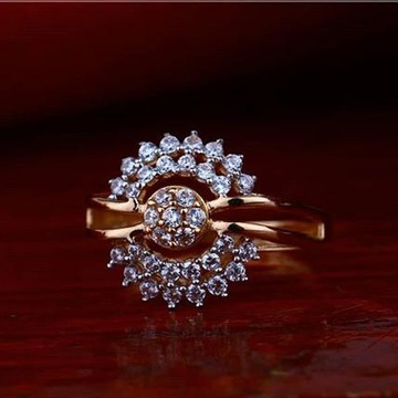 18Kt Rose Gold Ladies Premium Ring RH-LR92