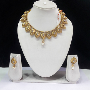 Antique necklace set by 