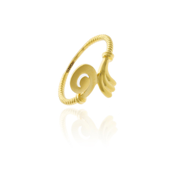 Plain simple gold ring