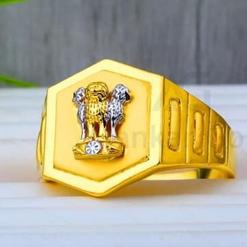 Manufacturer of Mens 916 gold ring-mr237 | Jewelxy - 144848