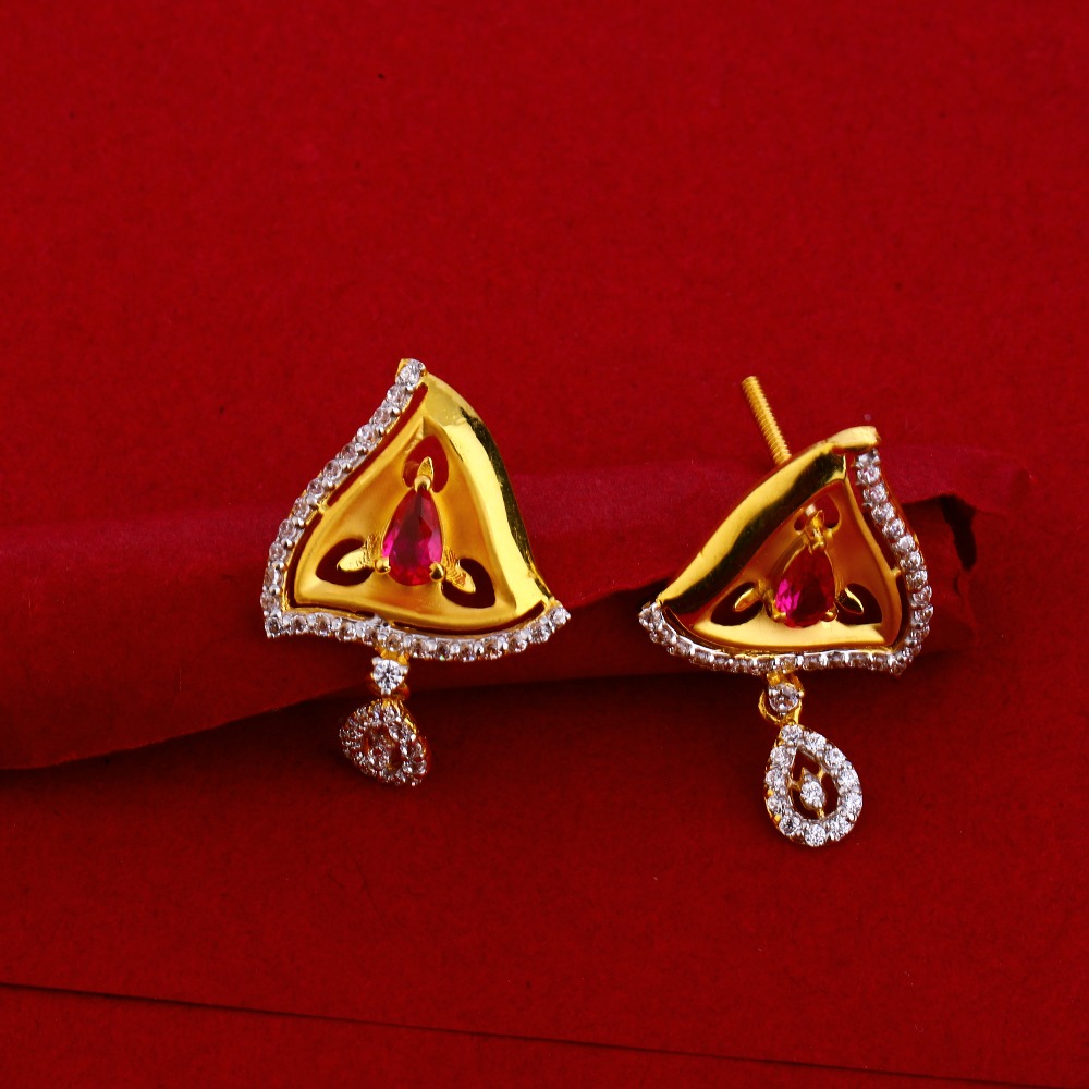 22KT Gold Hallmark stylish Necklace Set LN189