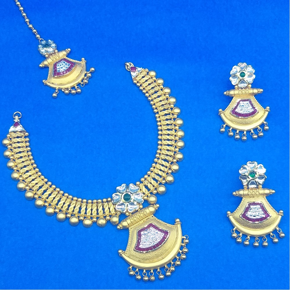 22k Gold Antique necklace set