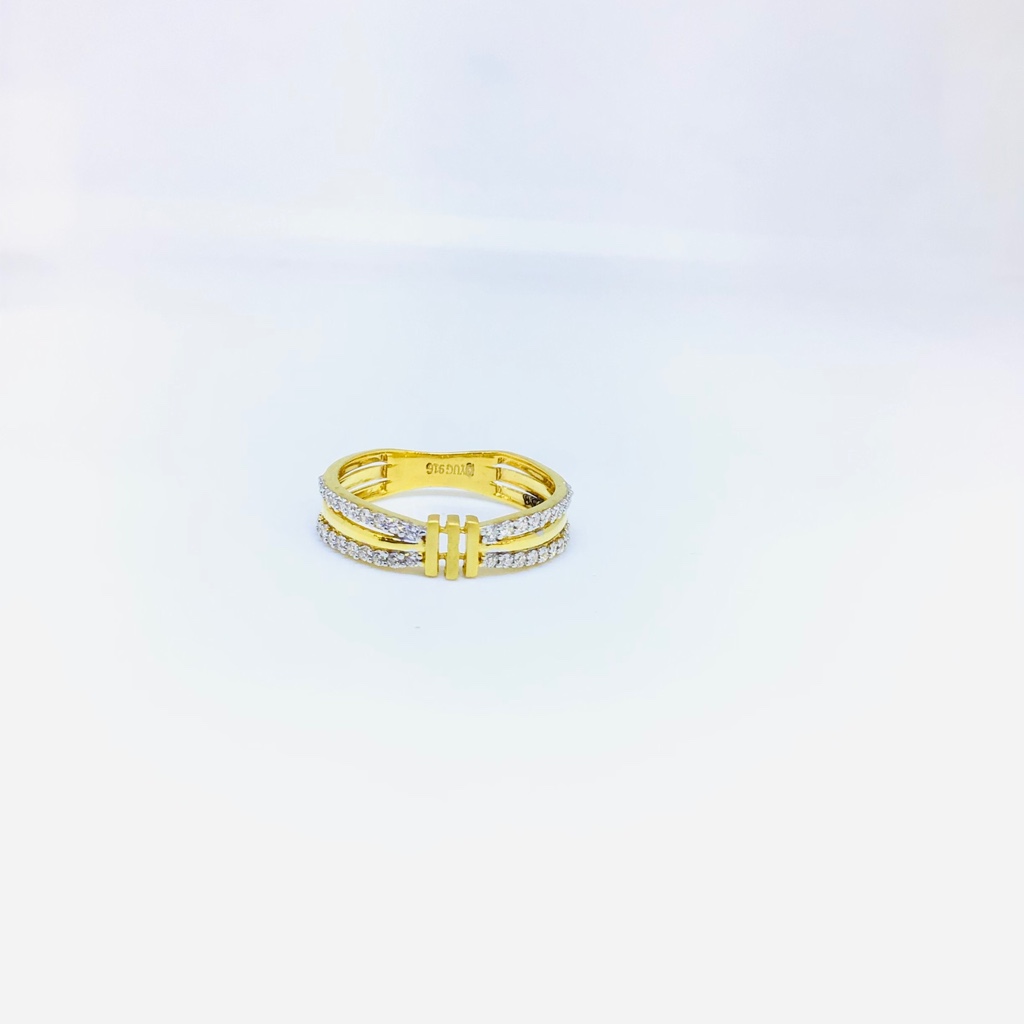 BRANDED FANCY GOLD RING FOR LADIES