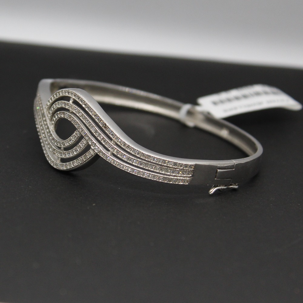 925 sterling silver kada bracelet for ladies