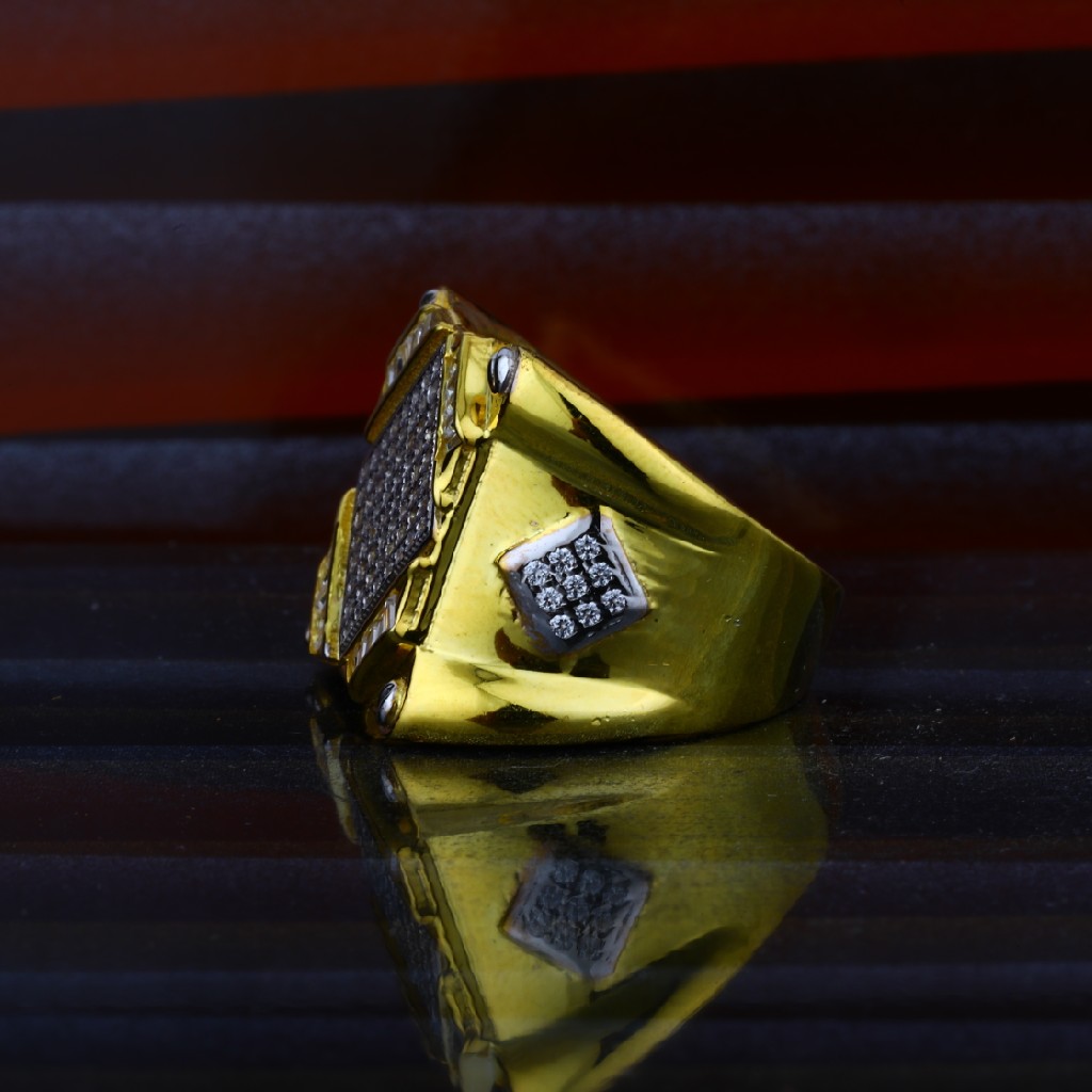 Buy quality Mens Fancy 916 Daily Wear Gold Ring-MHR17 in Ahmedabad