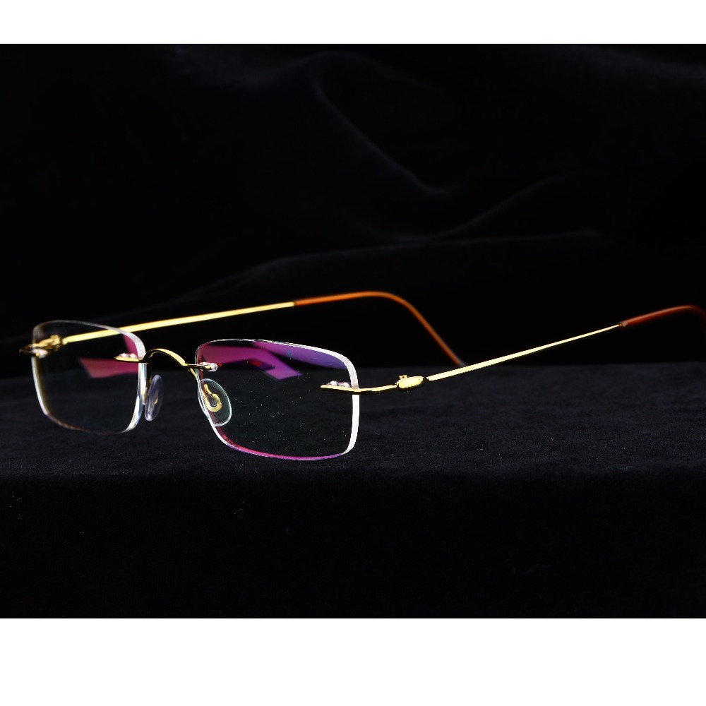 750 Gold fancy mens spectacle s44