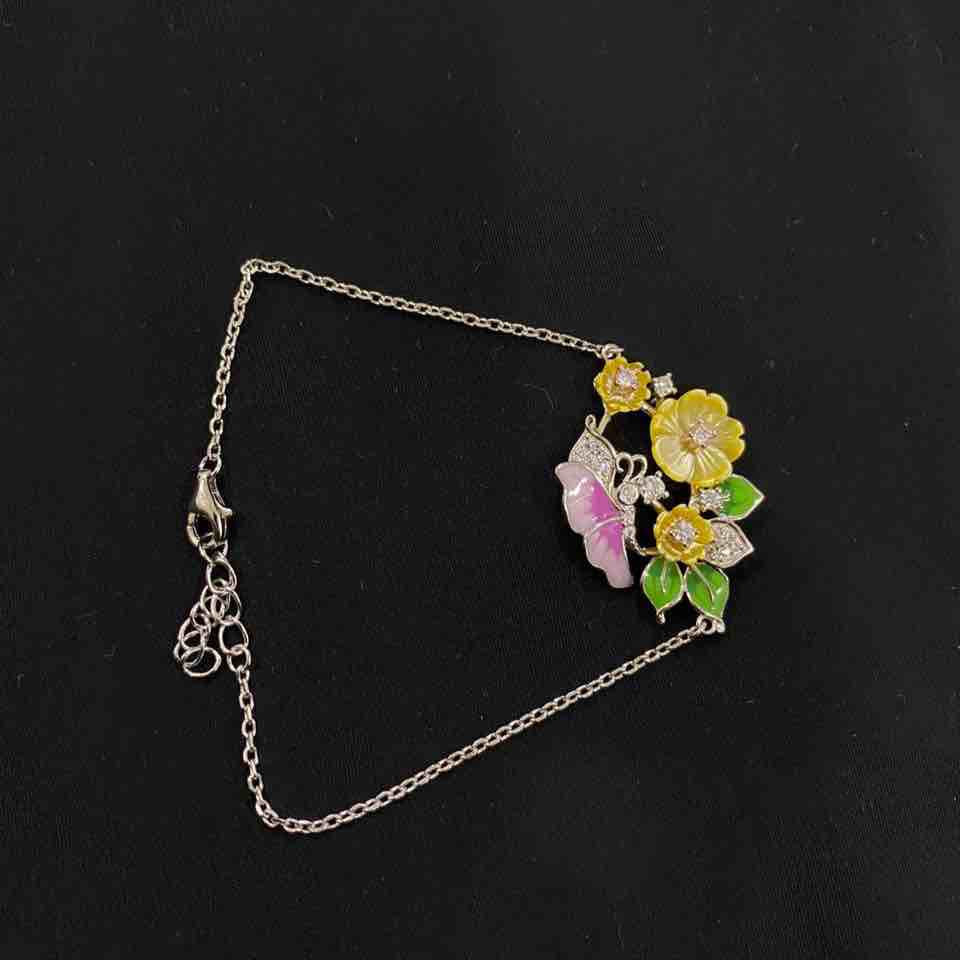 mop flower bracelet