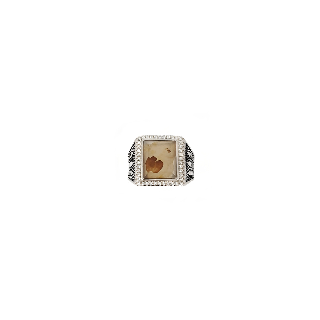 Turky Design Gents Ring In 925 Sterling Silver MGA - GRS2827