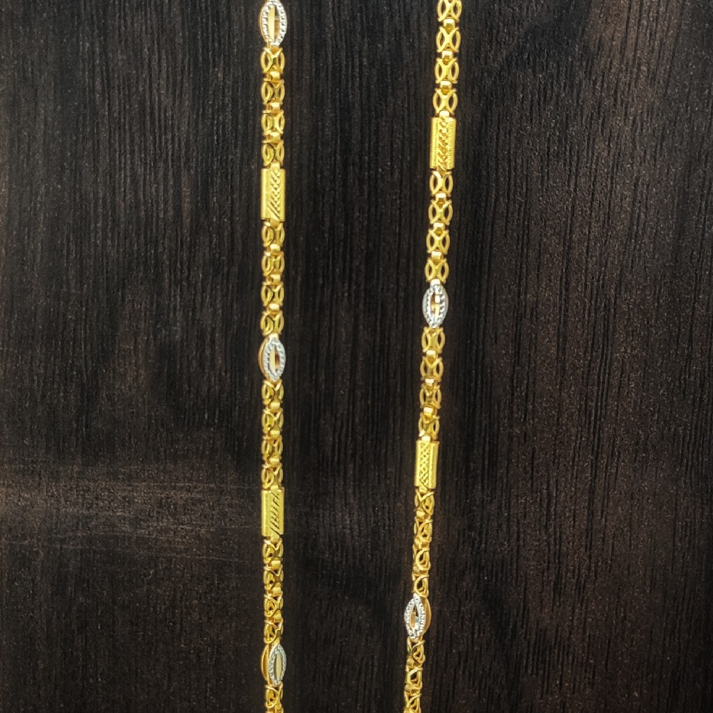 916 gold handmade chain