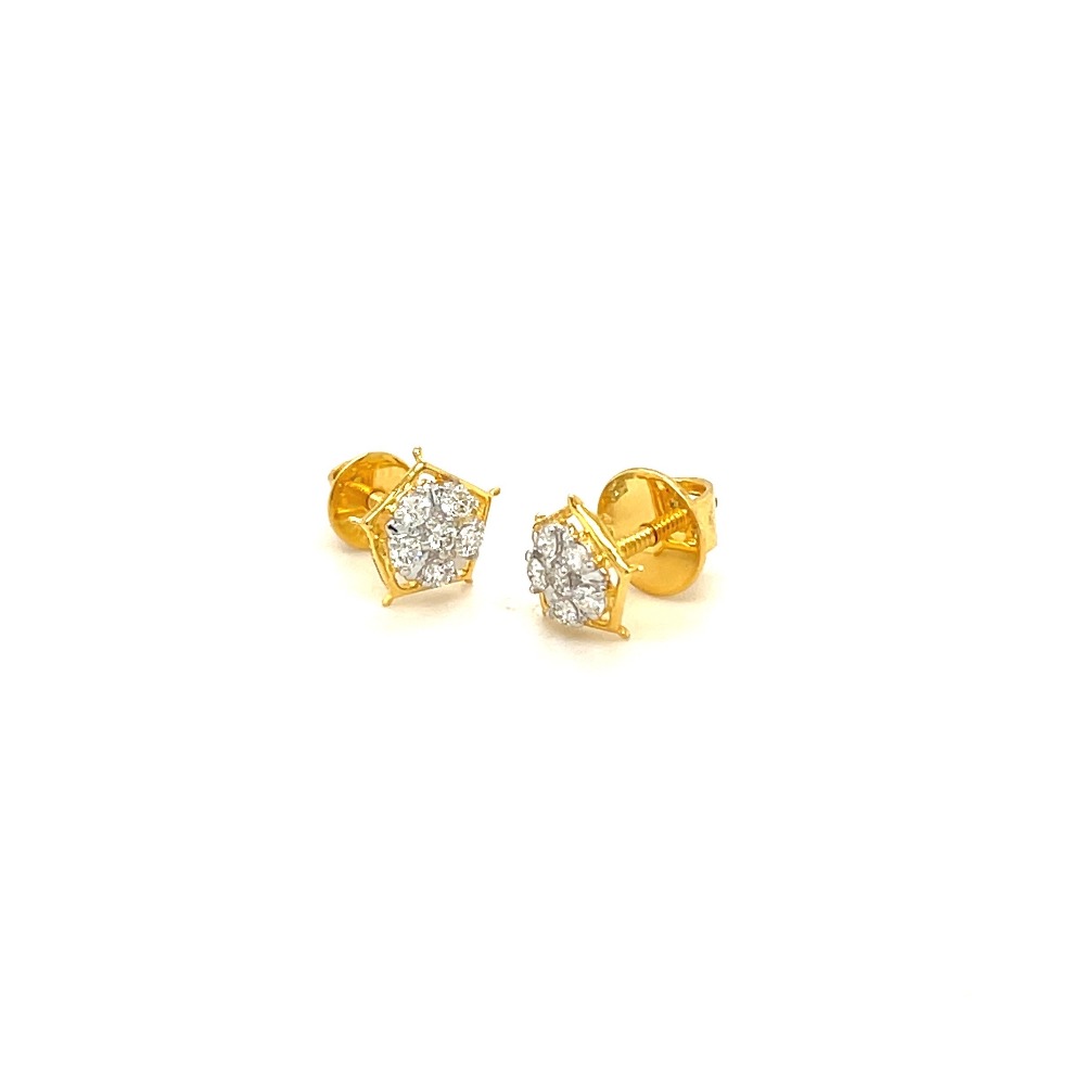 Jovial Diamond Stud Earrings by Royale Diamonds