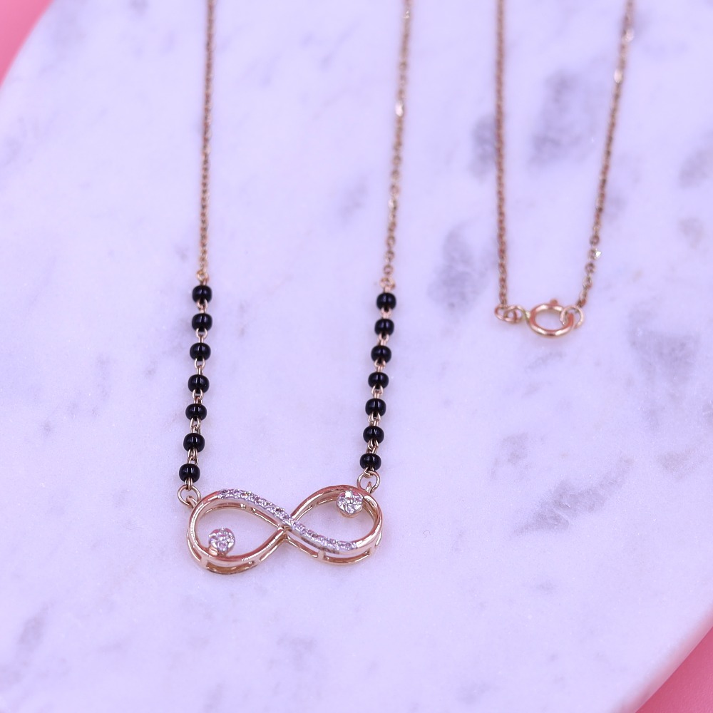 infinity Diamond Mangalsutra
