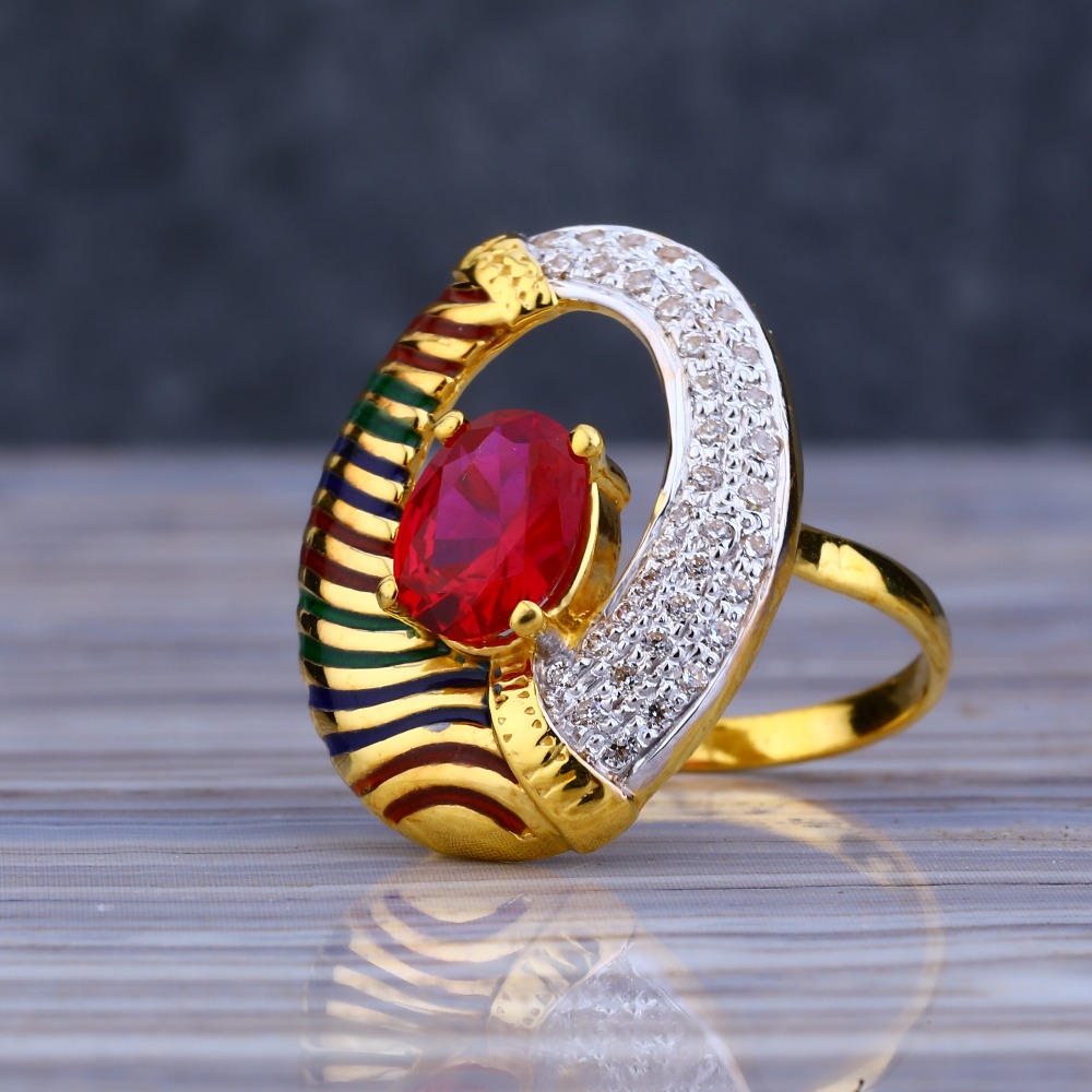 Ring For Gift Boho Ethnic Bride Wedding Ring Antique Gold Color Big Stone  Rings For Women Vintage Wedding Jewelry,You Can Also Send Your Mother As A  Mother'S Day Gift - Walmart.com