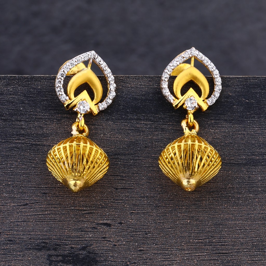 916 Gold Exclusive Earring Jhummar LJE205
