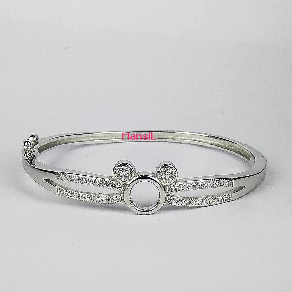 92.5 sterling silver Baby kada bracelet ML-110