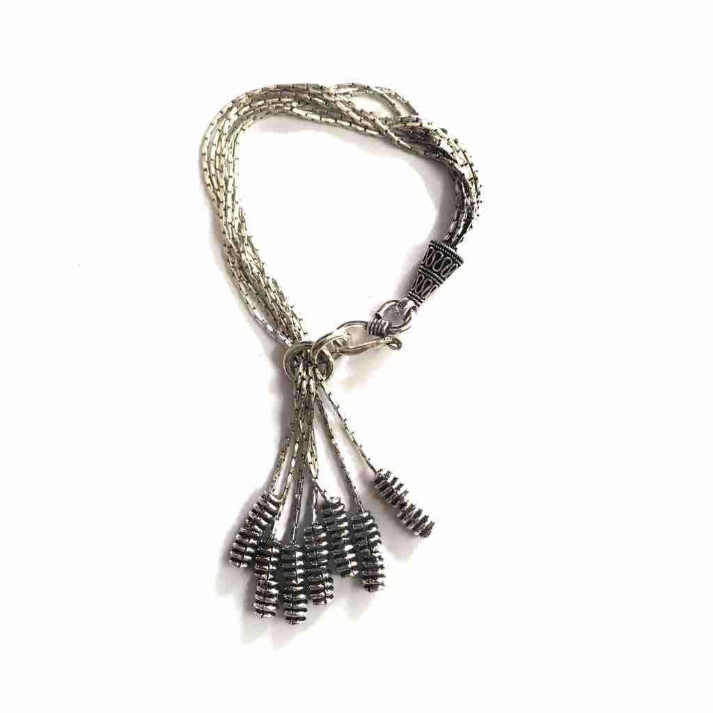 Oxodise adjustable 925 sterling silver ladies bracelet