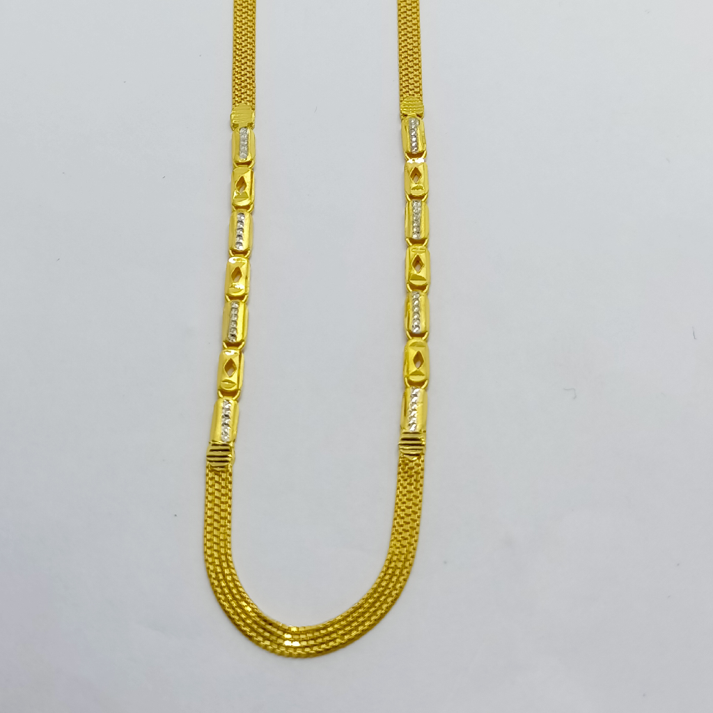 gold chain square design