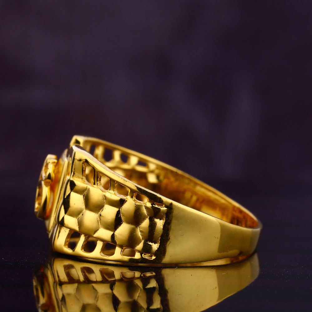 Buy quality 916 Gold Men's Ring MGR165 in Ahmedabad