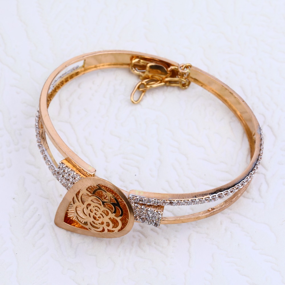18KT Rose Gold Women's Hallmark Kada RLKB84