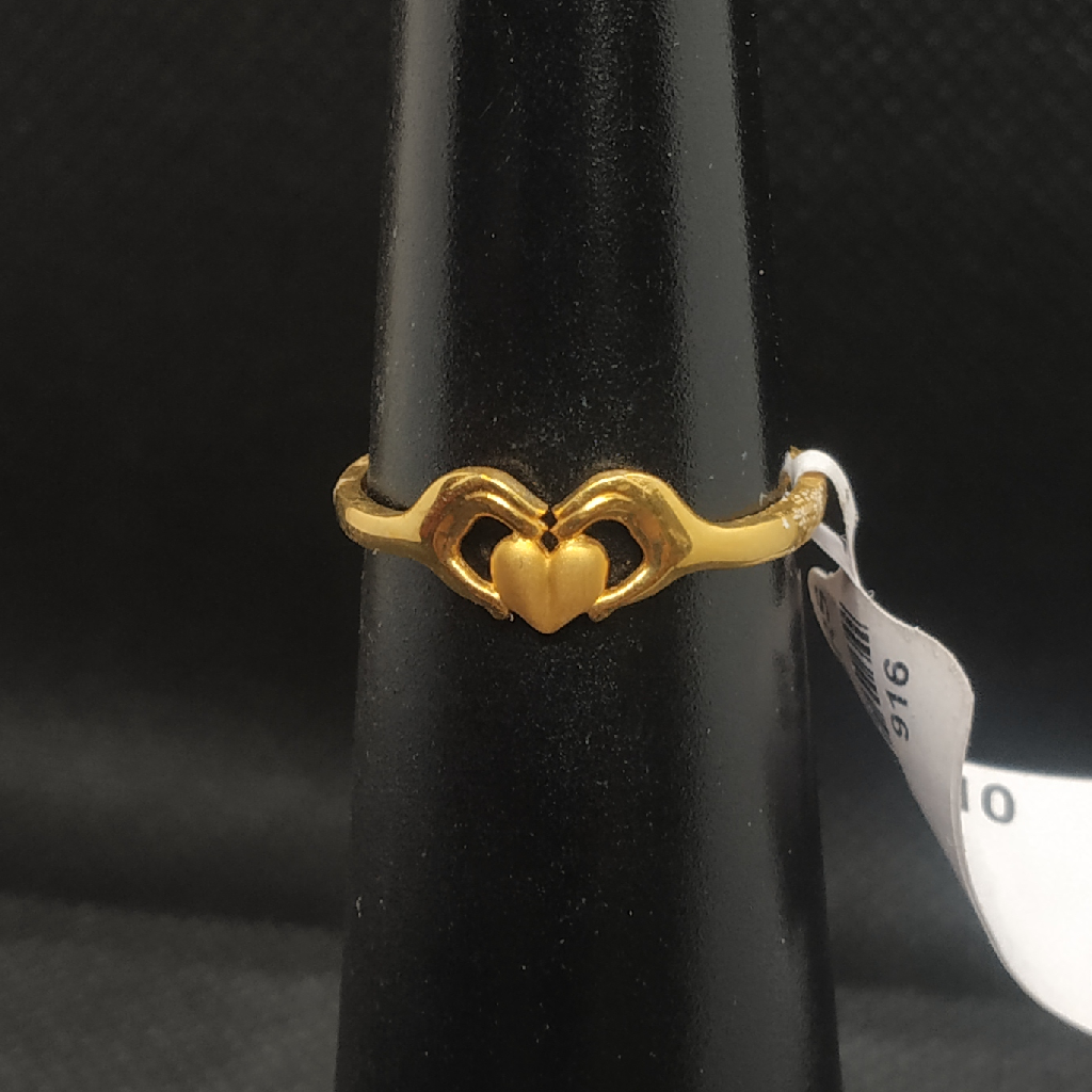 Buy quality heart shape gold ring in Ahmedabad