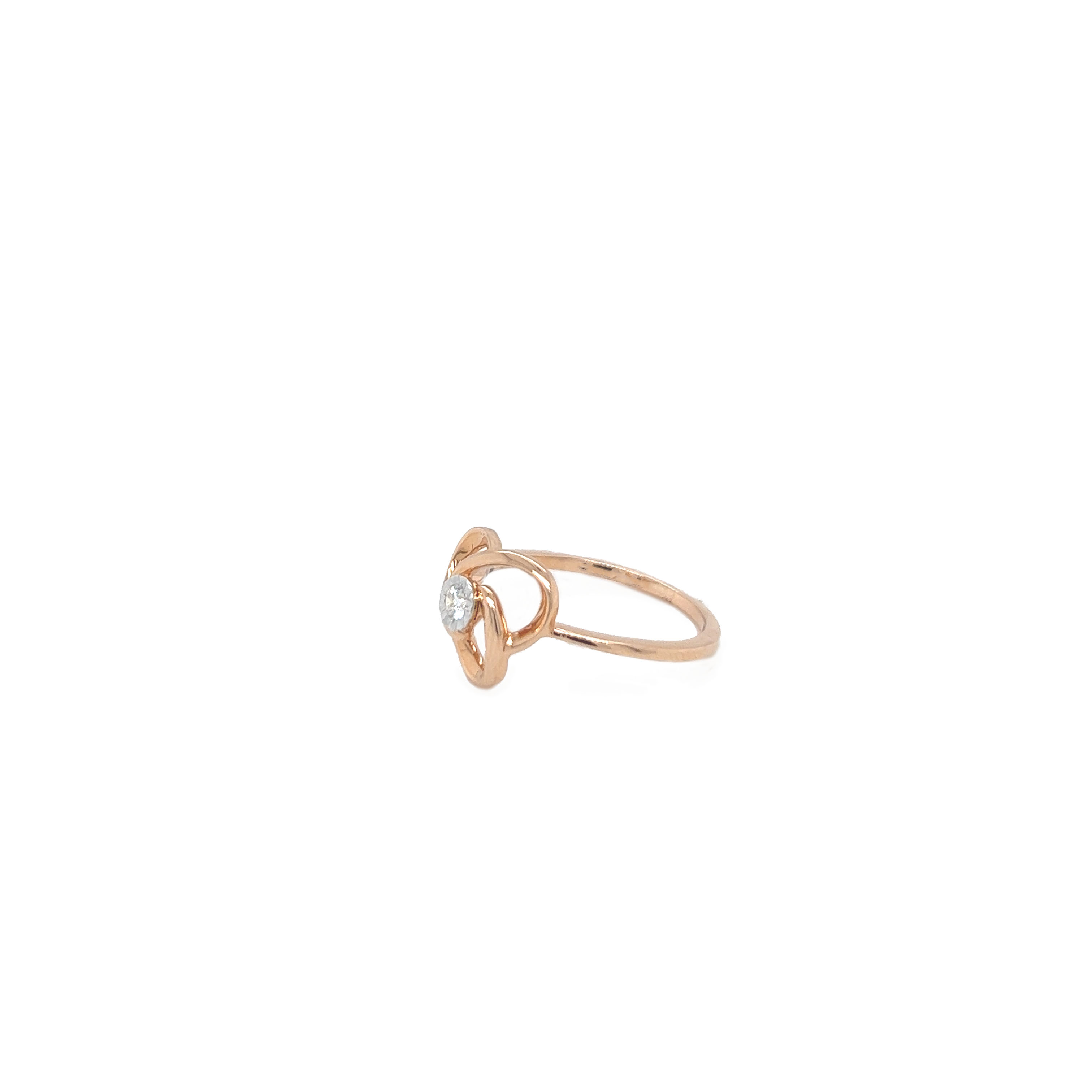 18k gold  And Diamond  ring