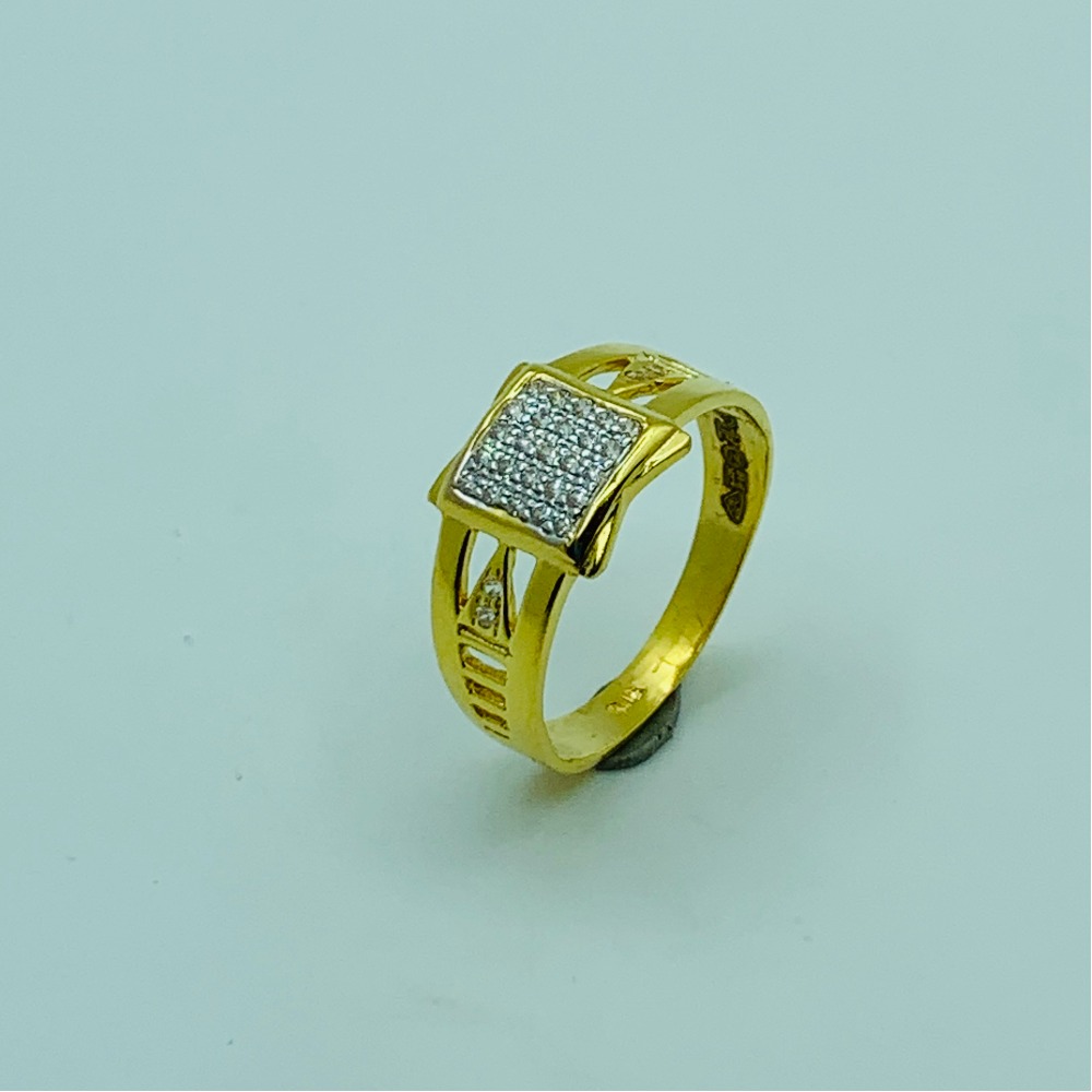 22ct gold gents ring