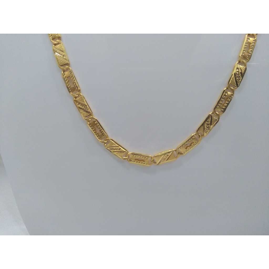916 gold hollow nawabi chain