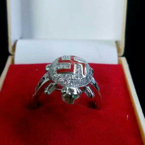 925 Silver Tortoise Designer Ring