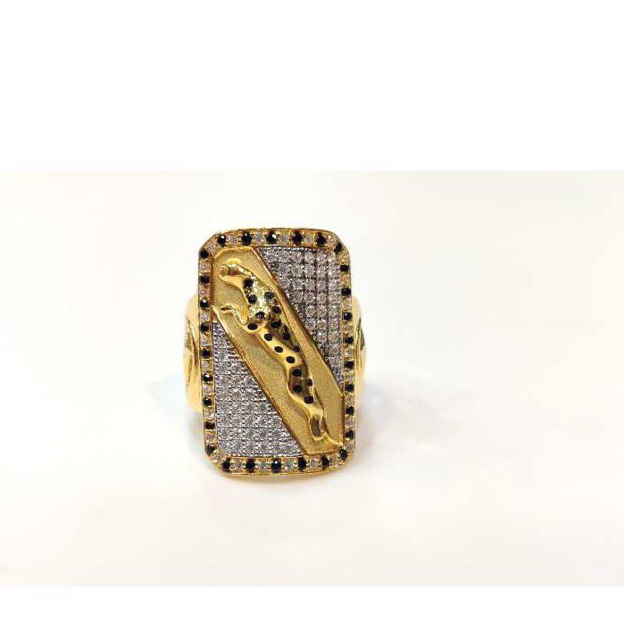 1 Gram Gold Forming Jaguar Superior Quality Unique Design Ring - Style A289  – Soni Fashion®