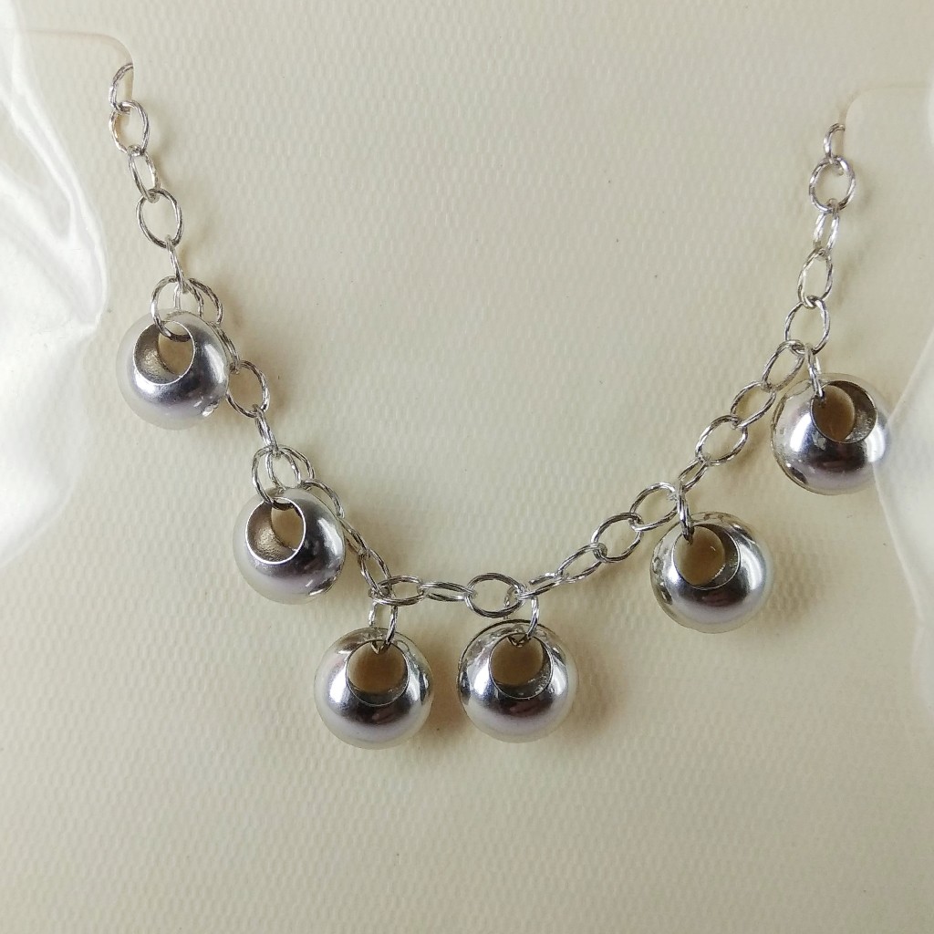 92.5 sterling silver chain with pendant ml-53