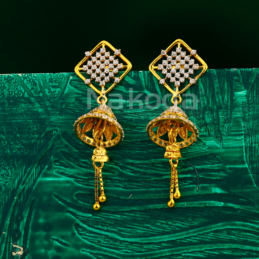 22CT Gold Ladies Jhummar Earring LJE425