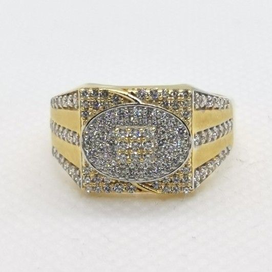Pave Stone Ring