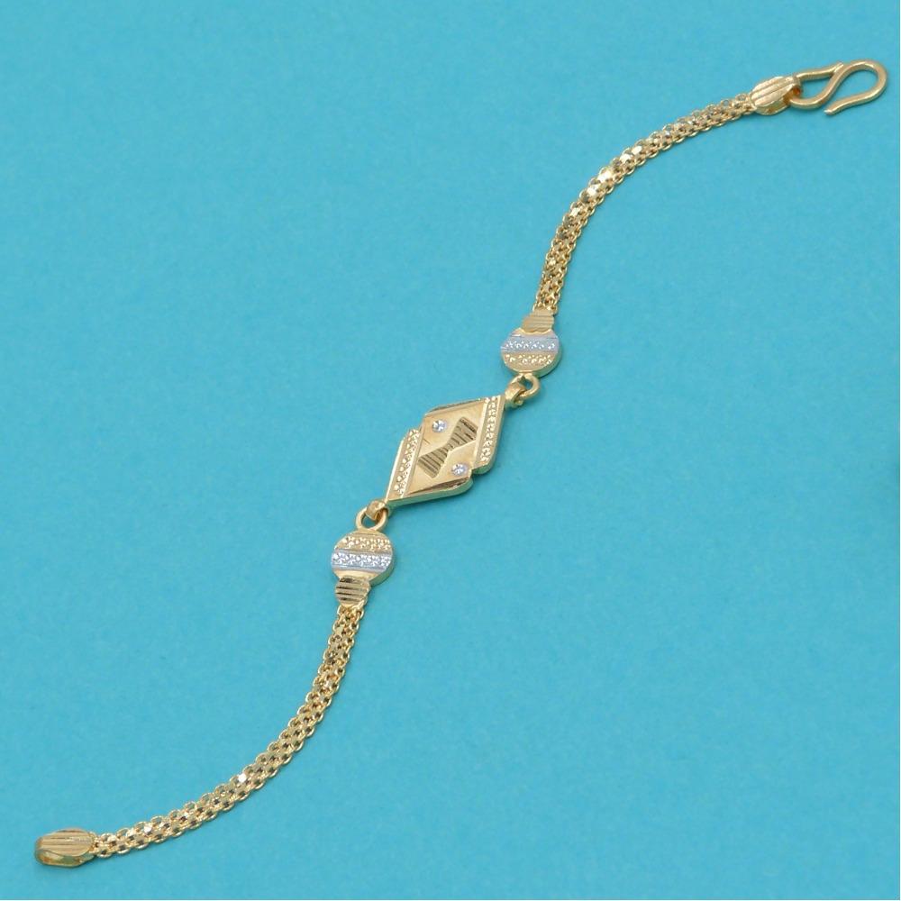 Handmade 22k Gold Baby Bracelet