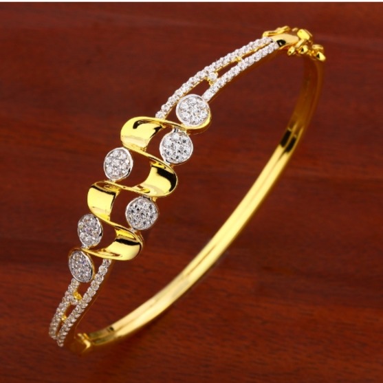 22 carat gold ladies kada bracelet RH-KB859