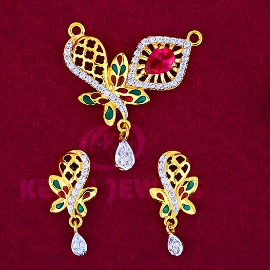 916 Gold Mangalsutra Pendal with Butti MSP-010